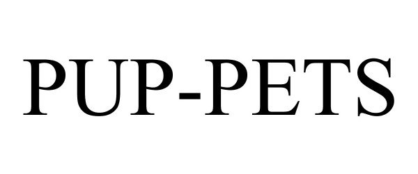 Trademark Logo PUP-PETS