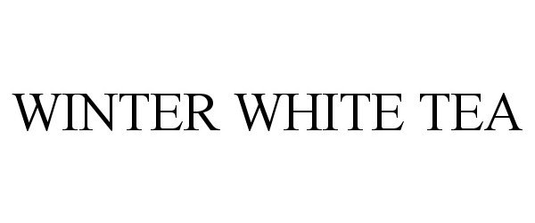  WINTER WHITE TEA