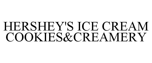  HERSHEY'S ICE CREAM COOKIES&amp;CREAMERY