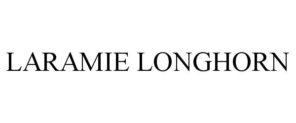 Trademark Logo LARAMIE LONGHORN