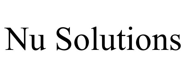  NU SOLUTIONS