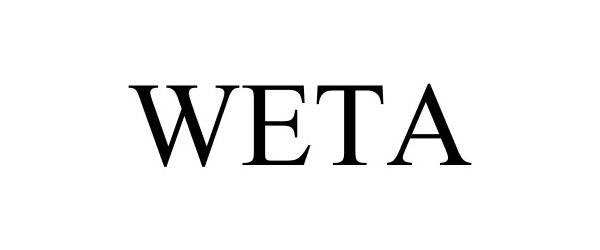 Trademark Logo WETA