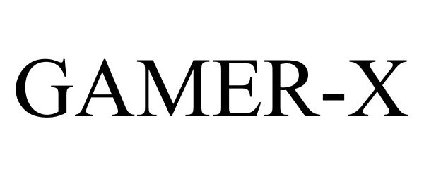 Trademark Logo GAMER-X