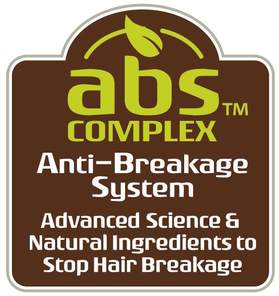 ABS COMPLEX ANTI-BREAKAGE SYSTEM ADVANCED SCIENCE &amp; NATURAL INGREDIENTS TO STOP HAIR BREAKAGE
