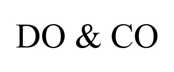 Trademark Logo DO &amp; CO