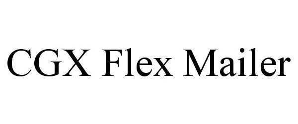  CGX FLEX MAILER
