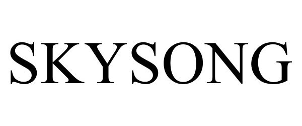 Trademark Logo SKYSONG