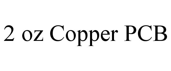 Trademark Logo 2 OZ COPPER PCB