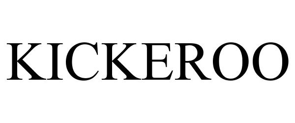 Trademark Logo KICKEROO