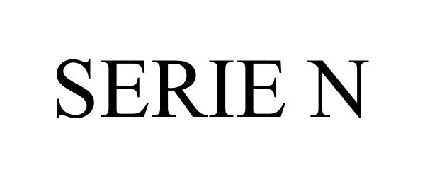 Trademark Logo SERIE N