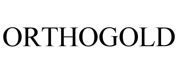 Trademark Logo ORTHOGOLD