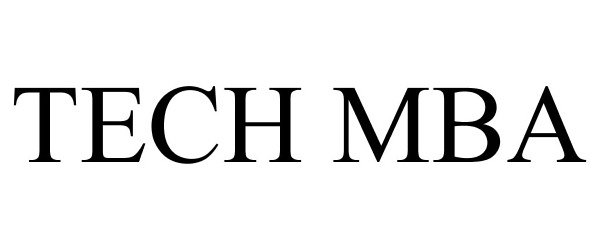 Trademark Logo TECH MBA