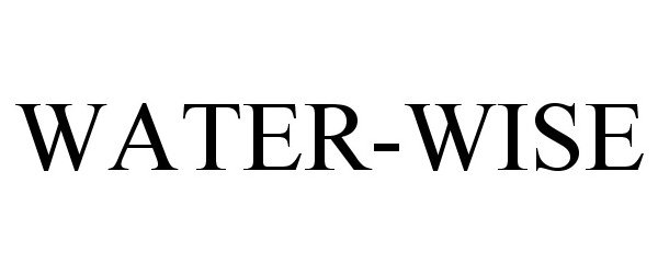 Trademark Logo WATER-WISE