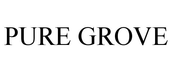 Trademark Logo PURE GROVE