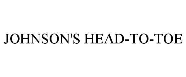  JOHNSON'S HEAD-TO-TOE