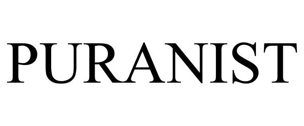 Trademark Logo PURANIST