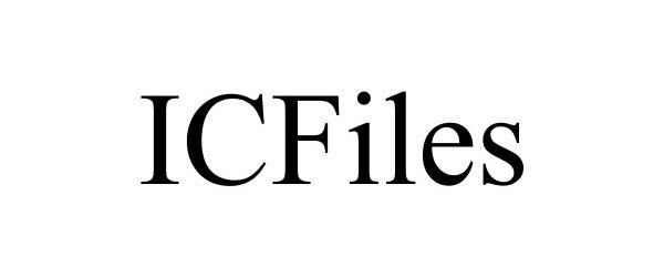 Trademark Logo ICFILES