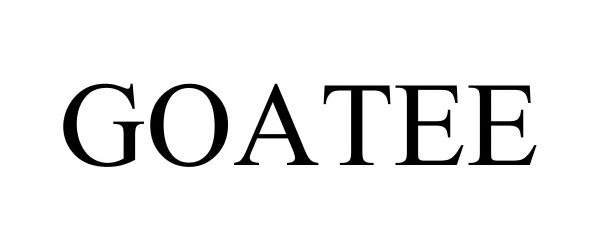 Trademark Logo GOATEE