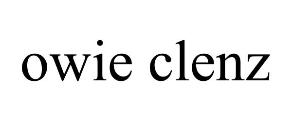 Trademark Logo OWIE CLENZ