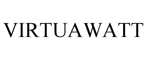 Trademark Logo VIRTUAWATT