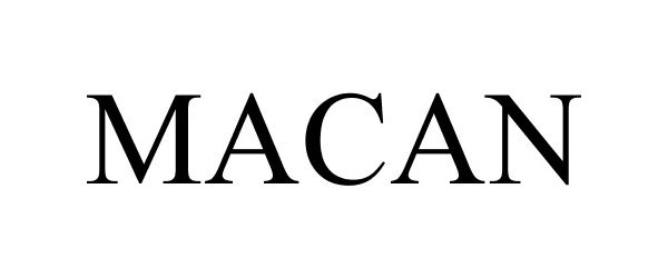 Trademark Logo MACAN