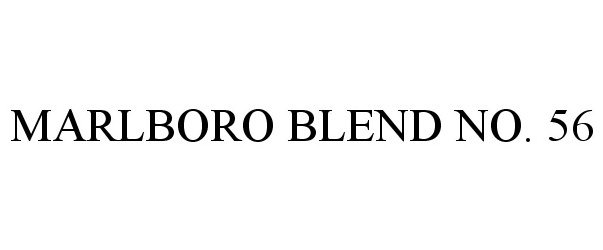  MARLBORO BLEND NO. 56