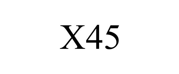 Trademark Logo X45
