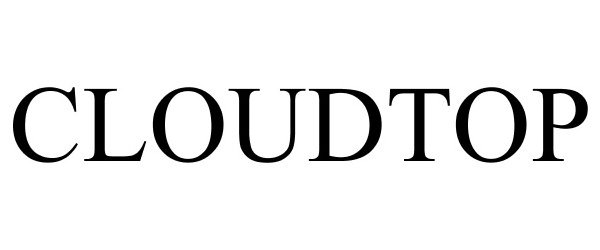 Trademark Logo CLOUDTOP