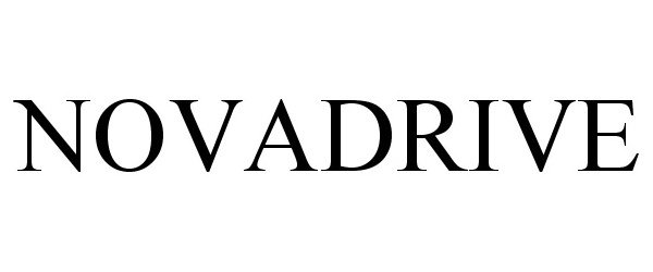 Trademark Logo NOVADRIVE
