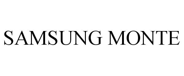  SAMSUNG MONTE
