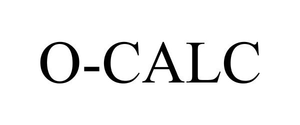 Trademark Logo O-CALC