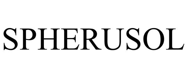 Trademark Logo SPHERUSOL