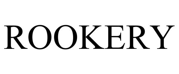 Trademark Logo ROOKERY