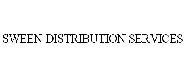 Trademark Logo SWEEN DISTRIBUTION SERVICES