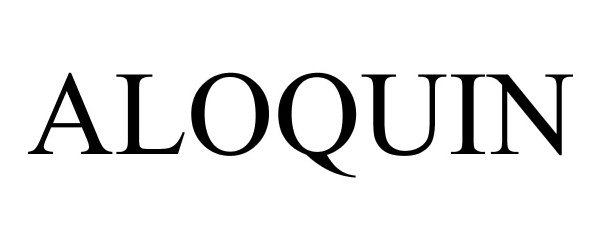 Trademark Logo ALOQUIN