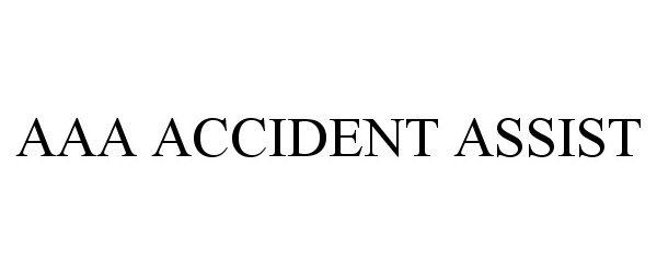  AAA ACCIDENT ASSIST