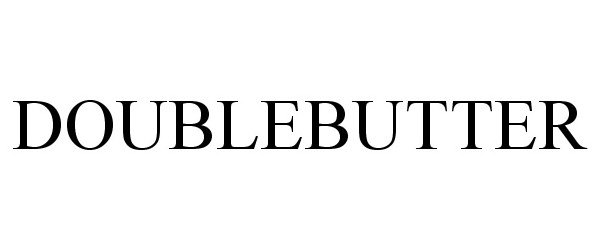 Trademark Logo DOUBLEBUTTER