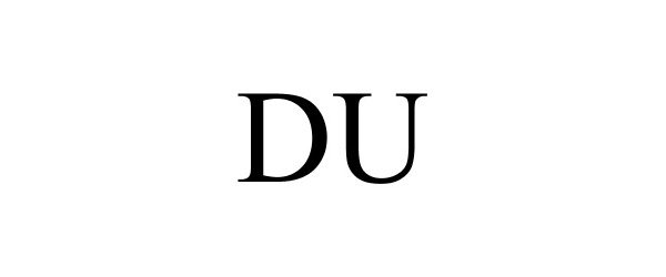 Trademark Logo DU