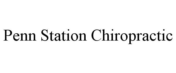 Trademark Logo PENN STATION CHIROPRACTIC