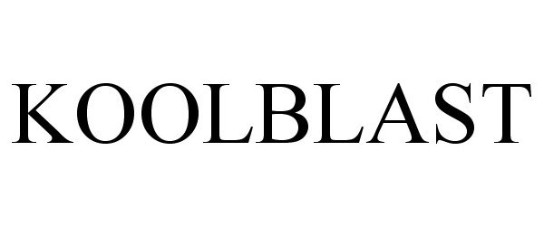 Trademark Logo KOOLBLAST