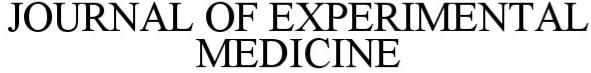 Trademark Logo JOURNAL OF EXPERIMENTAL MEDICINE