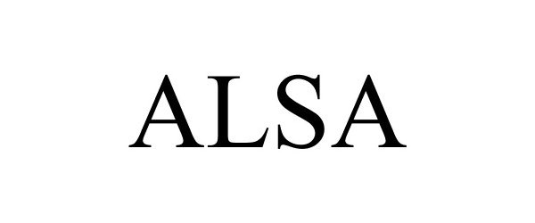 Trademark Logo ALSA