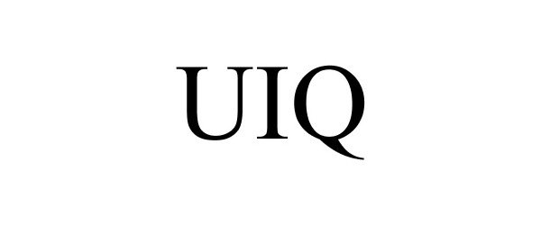 Trademark Logo UIQ