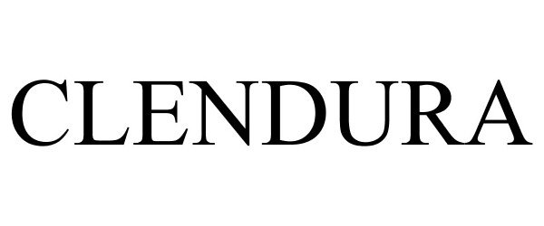 Trademark Logo CLENDURA