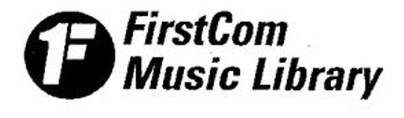 Trademark Logo 1F FIRSTCOM MUSIC LIBRARY