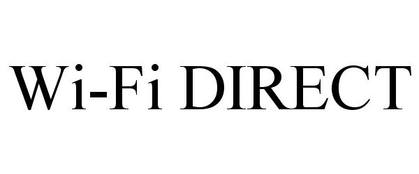 Trademark Logo WI-FI DIRECT