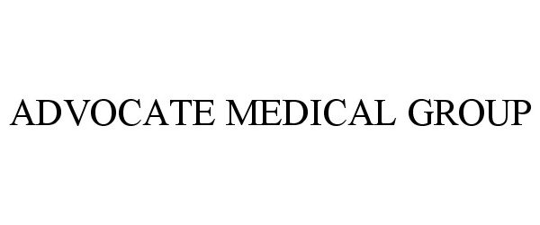 Trademark Logo ADVOCATE MEDICAL GROUP