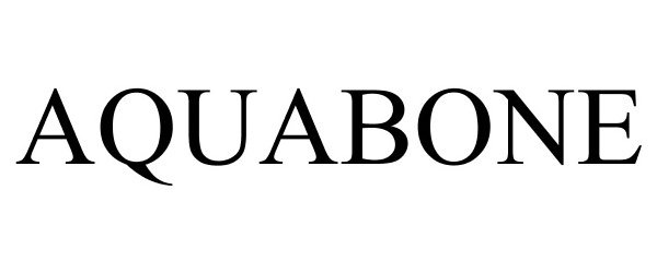 Trademark Logo AQUABONE