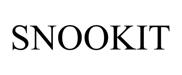 Trademark Logo SNOOKIT