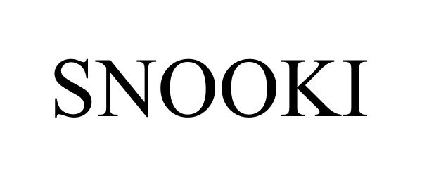 Trademark Logo SNOOKI
